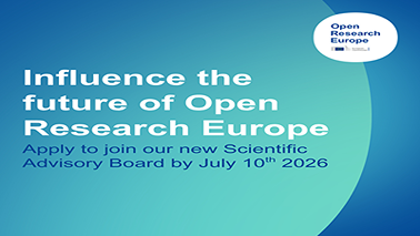 News opportunity: become a member of the Scientific Advisory Board for Open Research Europe!